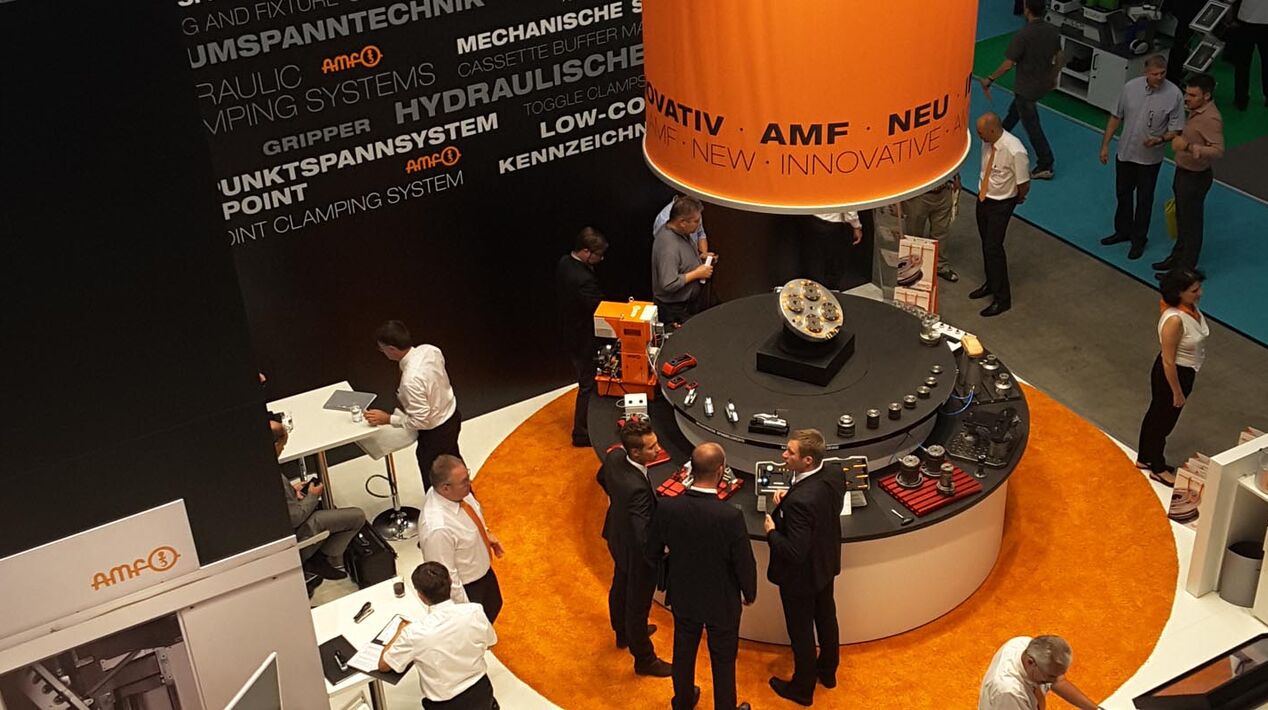 AMF ist mit vielen Produkten und Innovationen auf der AMB 2018 vertreten.