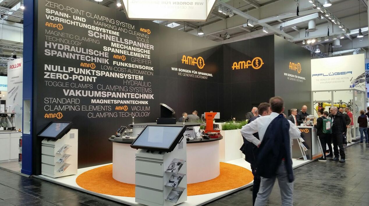 AMF ist mit vielen Produkten und Innovationen auf der Hannover Messe 2018 vertreten.